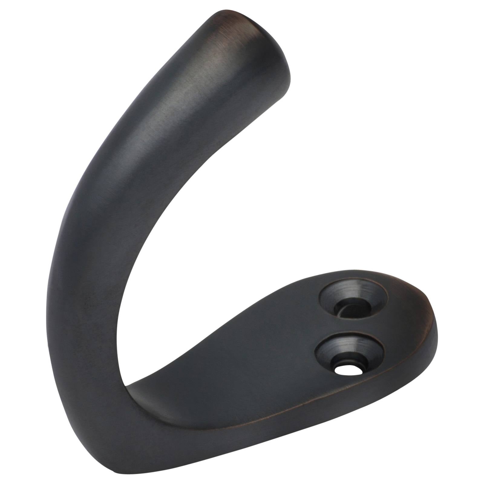 Plain Single Robe Hook, Antique Copper