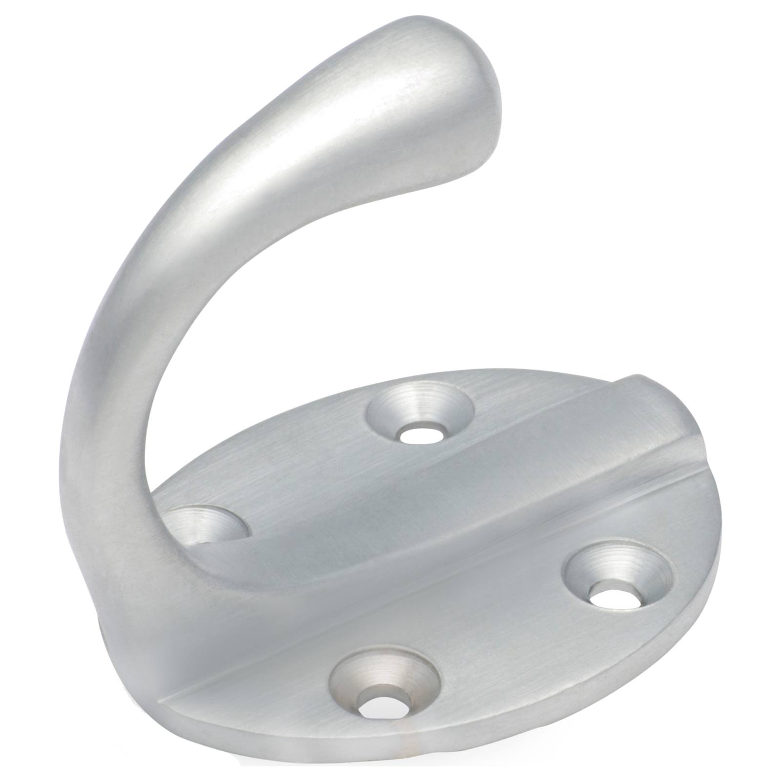 Single Robe Hook, Satin Chrome