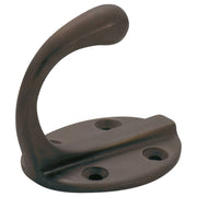 Single Robe Hook, Antique Brass