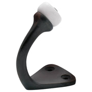 Porcelain Tip Robe Hook, Antique Copper/White