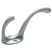 11cm Plain Hat & Coat Hook, Satin Chrome
