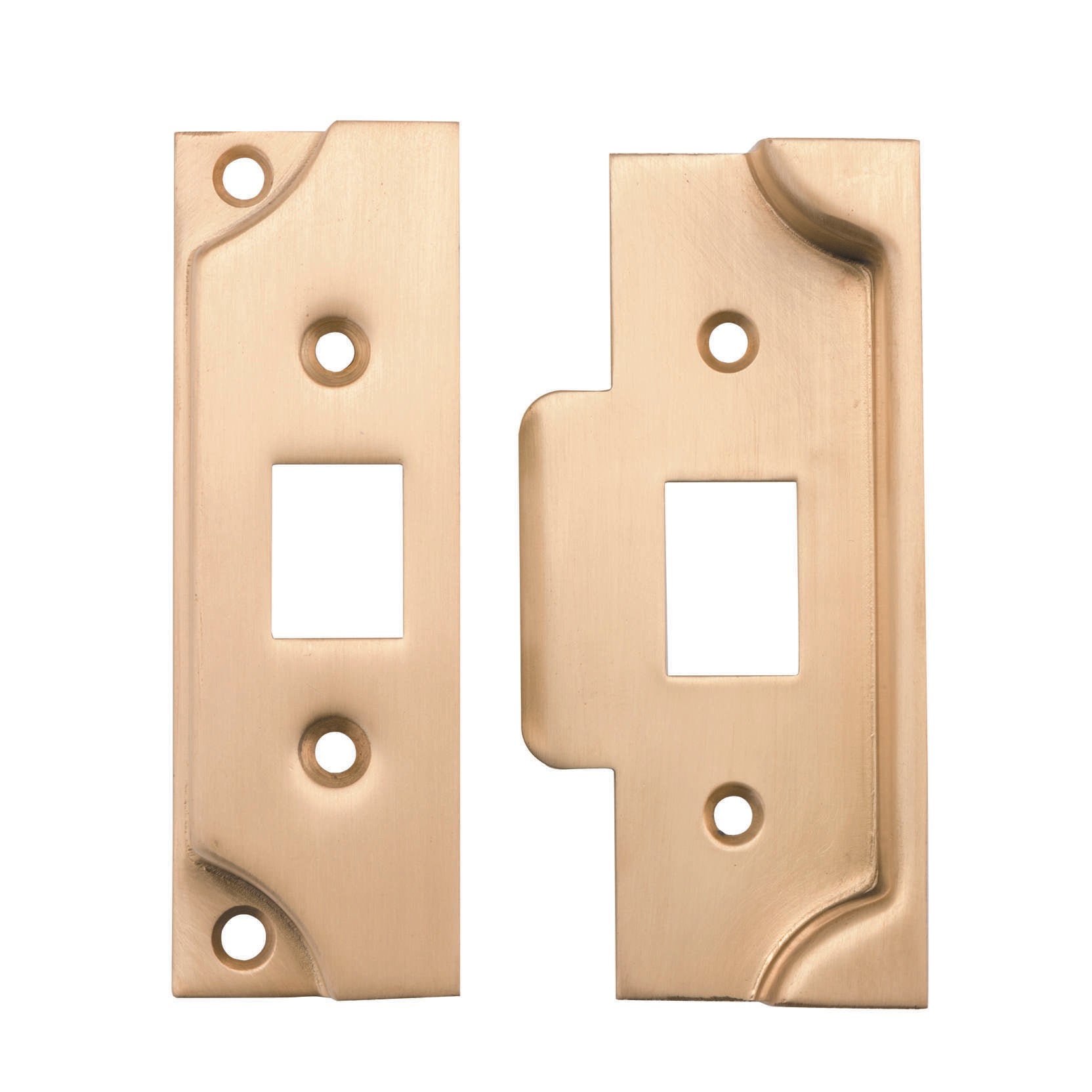 Face Plate & Striker Kit Rebated SB, Satin Brass