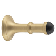 Door Stop Concealed Fix Small Satin Brass