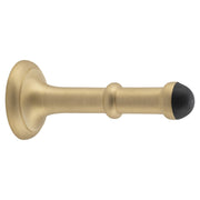 Door Stop Concealed Fix Large Satin Brass