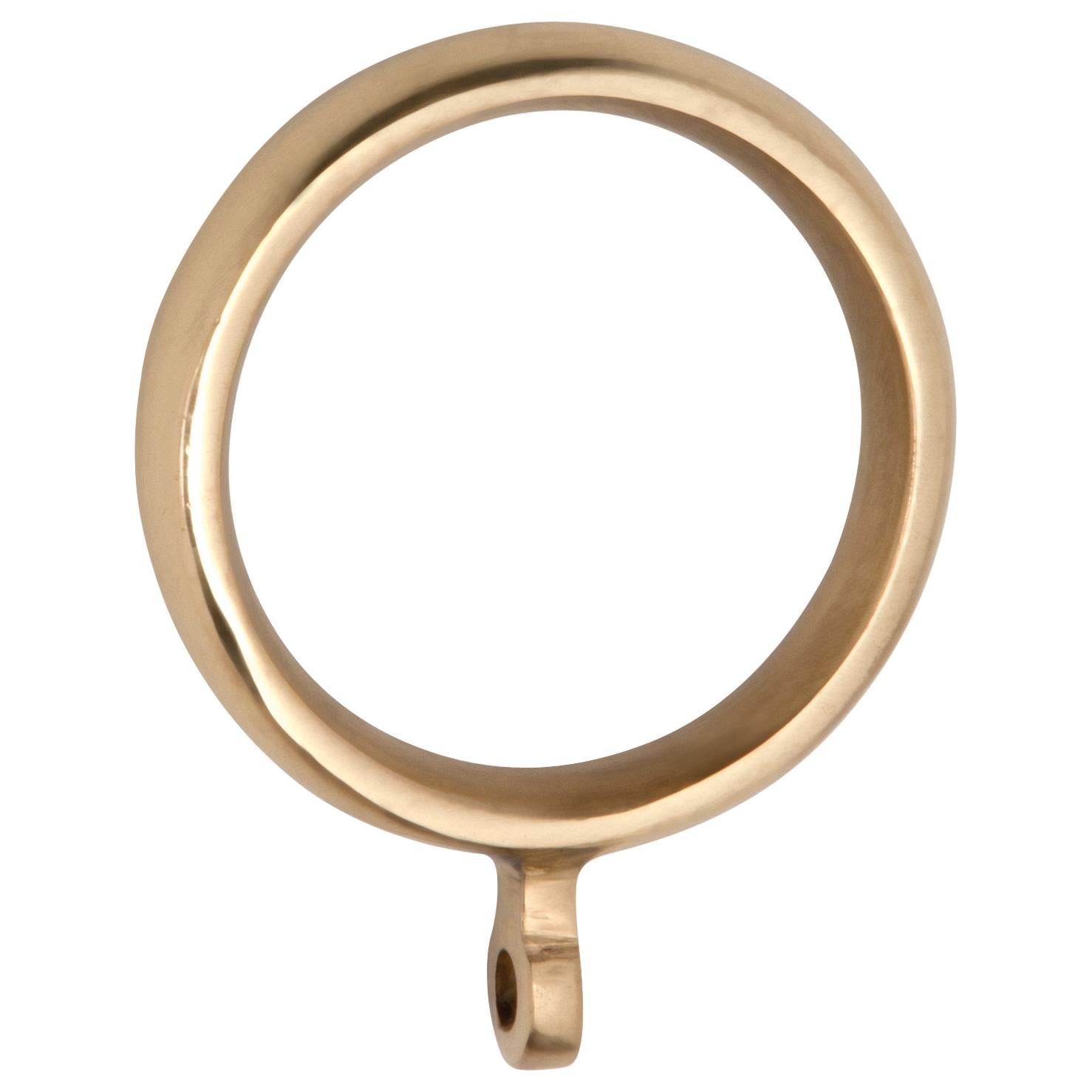 3.2cm Curtain Ring, Polished Brass