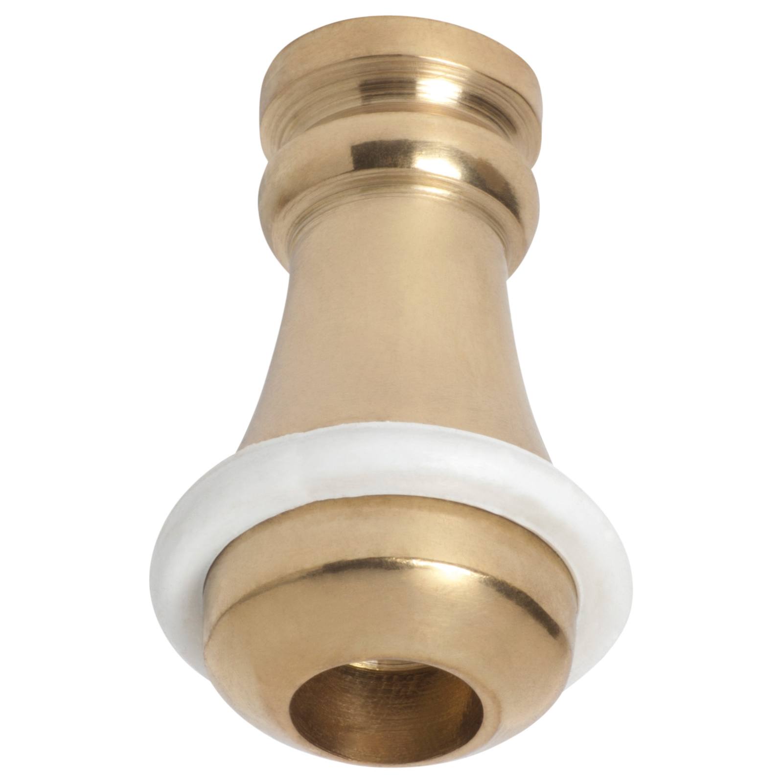 Small Cord Weight for Ceiling Switch, Polished Brass