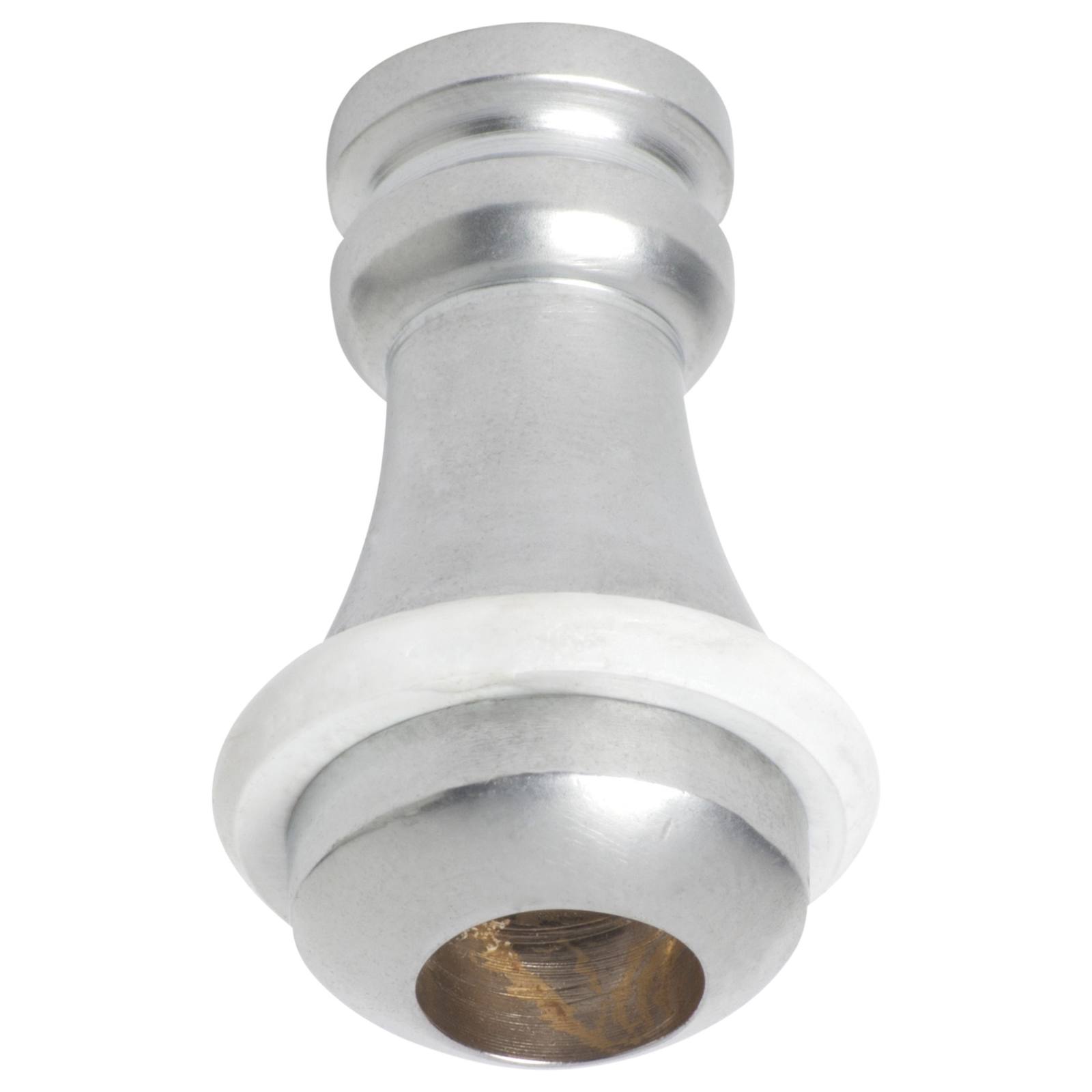 Small Cord Weight for Ceiling Switch, Satin Chrome
