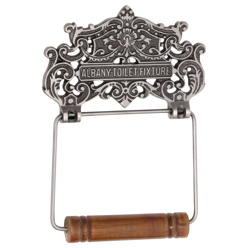 Albany Toilet Roll Holder, Polished Metal