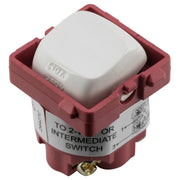 Rocker Switch Mechanism Only, White