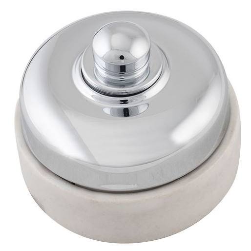 Dimmer LED 250T, Chrome Ivory