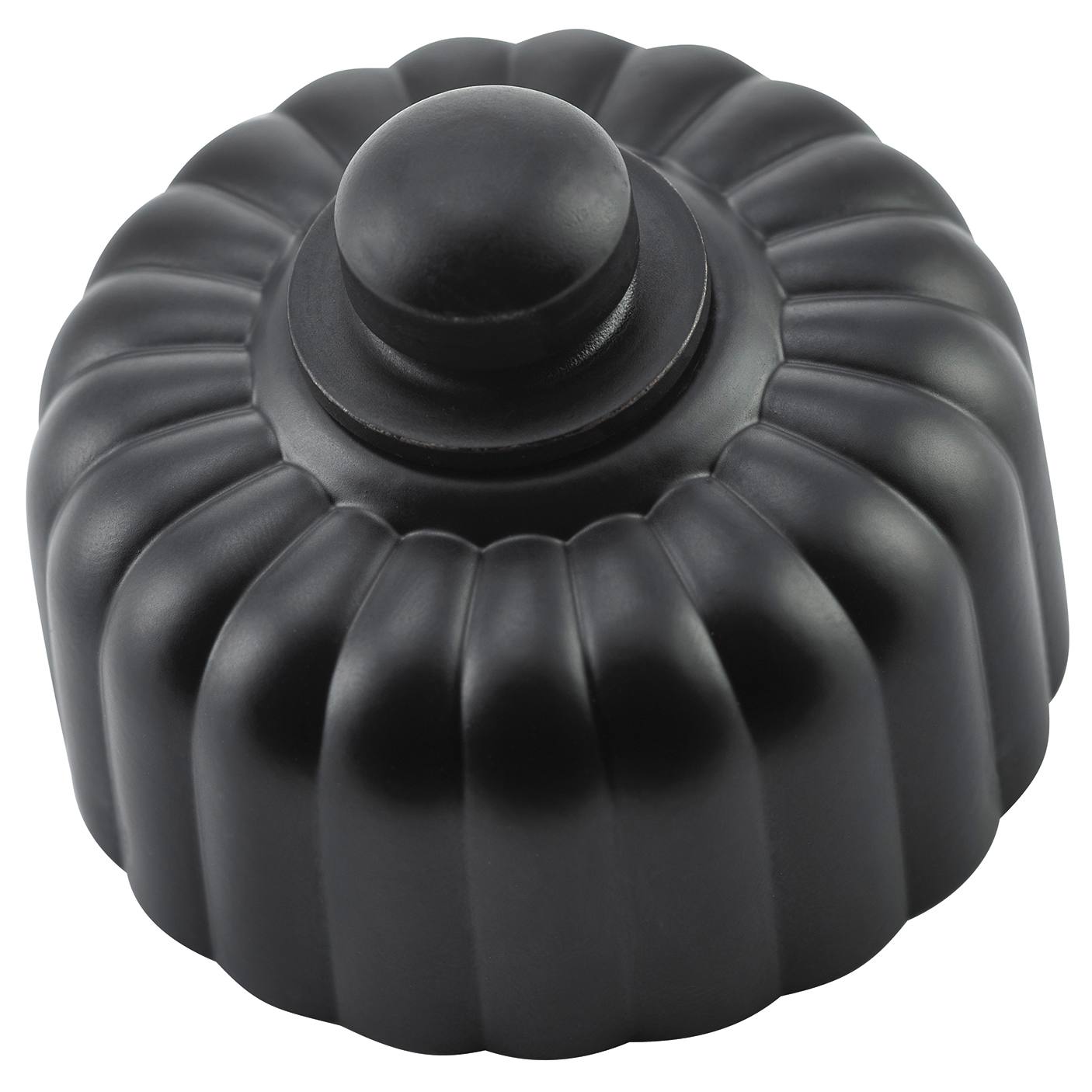 Fluted Dimmer, Black
