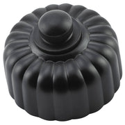 Fluted Dimmer, Black
