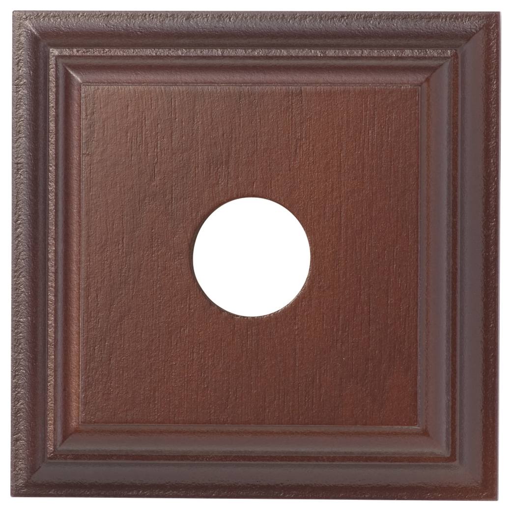 1 Gang Classic Switch Block, Polished Cedar