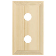 2 Gang Classic Switch Block, Raw