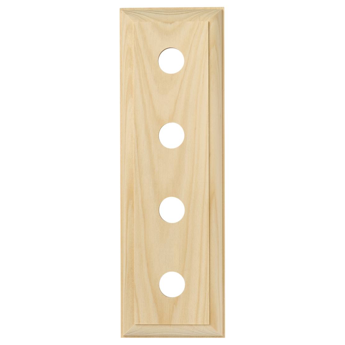 4 Gang Traditional Switch Block, Raw