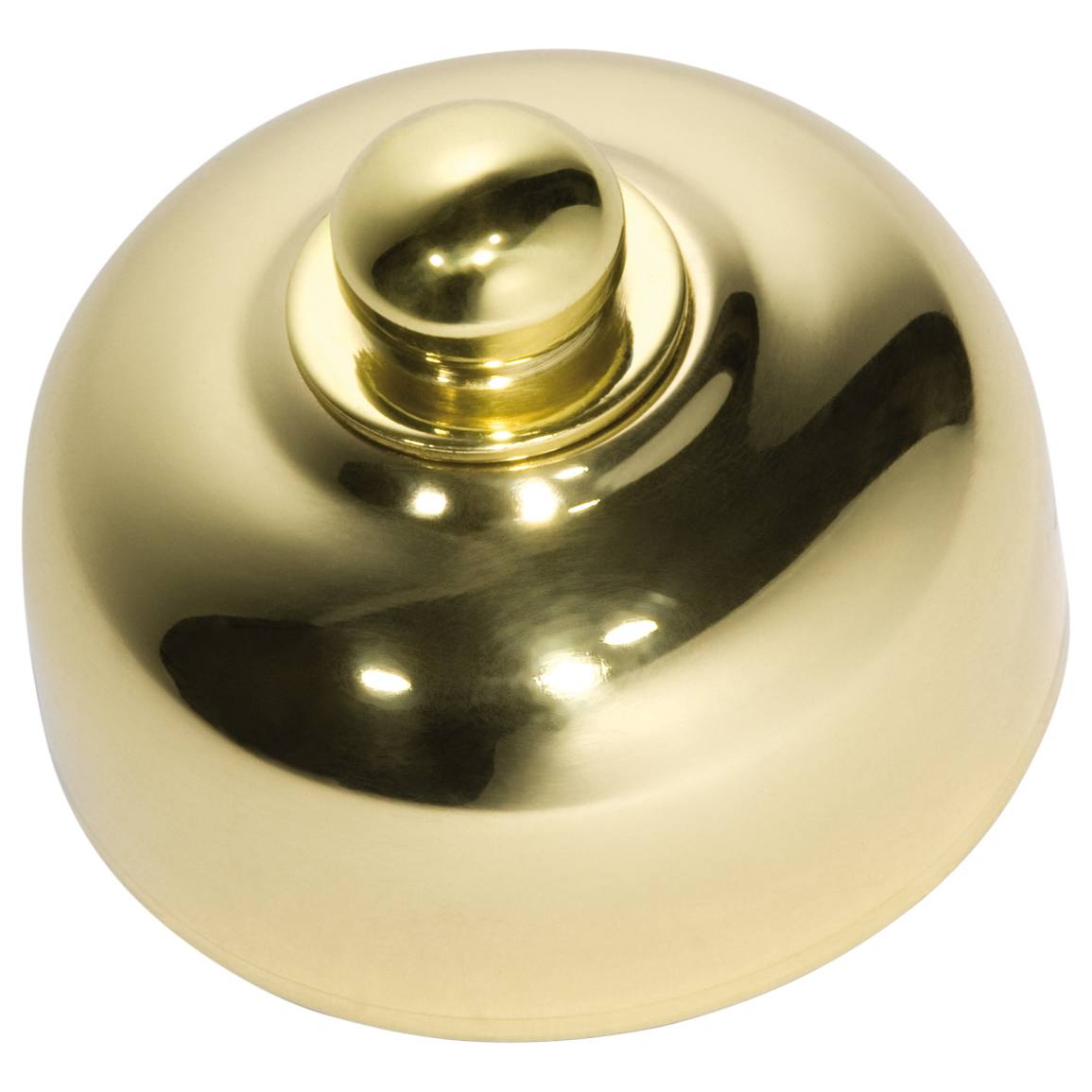 Traditional Dimmer Switch, Polished Brass