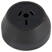 Federation Power Point Socket, Antique Copper Blac
