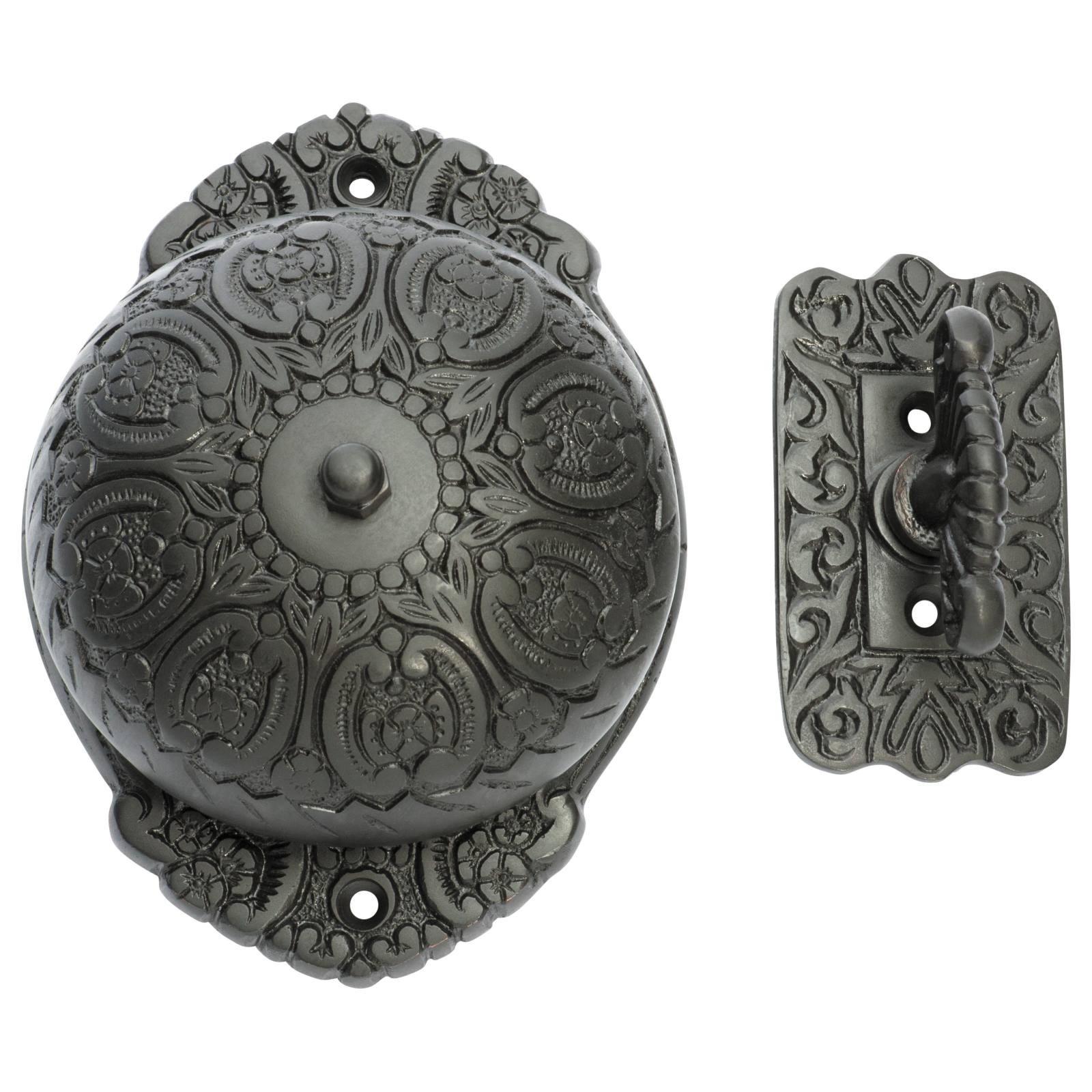 Fancy Mechanical Turn Bell Set, Antique Finish