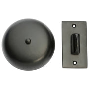 Plain Mechanical Turn Bell Set, Matte Black