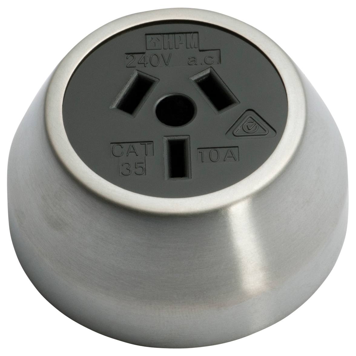 Federation Power Point, Satin Chrome Black