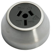 Federation Power Point, Satin Chrome Black