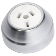 Federation Power Point, Satin Chrome White