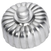 Fluted Dimmer, Satin Chrome