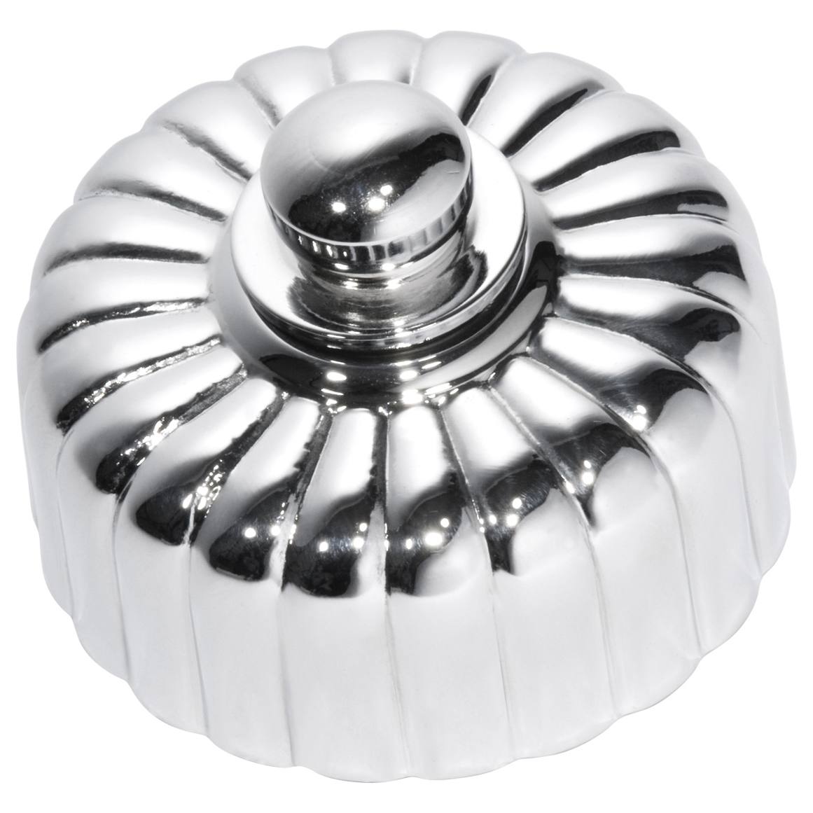 Fluted Dimmer, Chrome