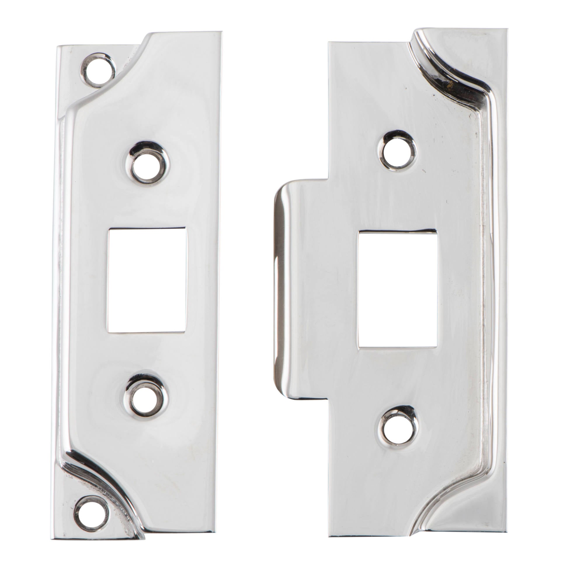 Standard Face Plate and Striker Kit PN, Polished Nickel