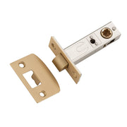 Tradco Split Cam Tube Latch 60mm Backset, Satin Brass