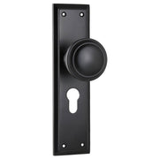 Milton Euro Knob Set, Matte Black