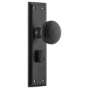 Milton Privacy Knob Set, Matte Black
