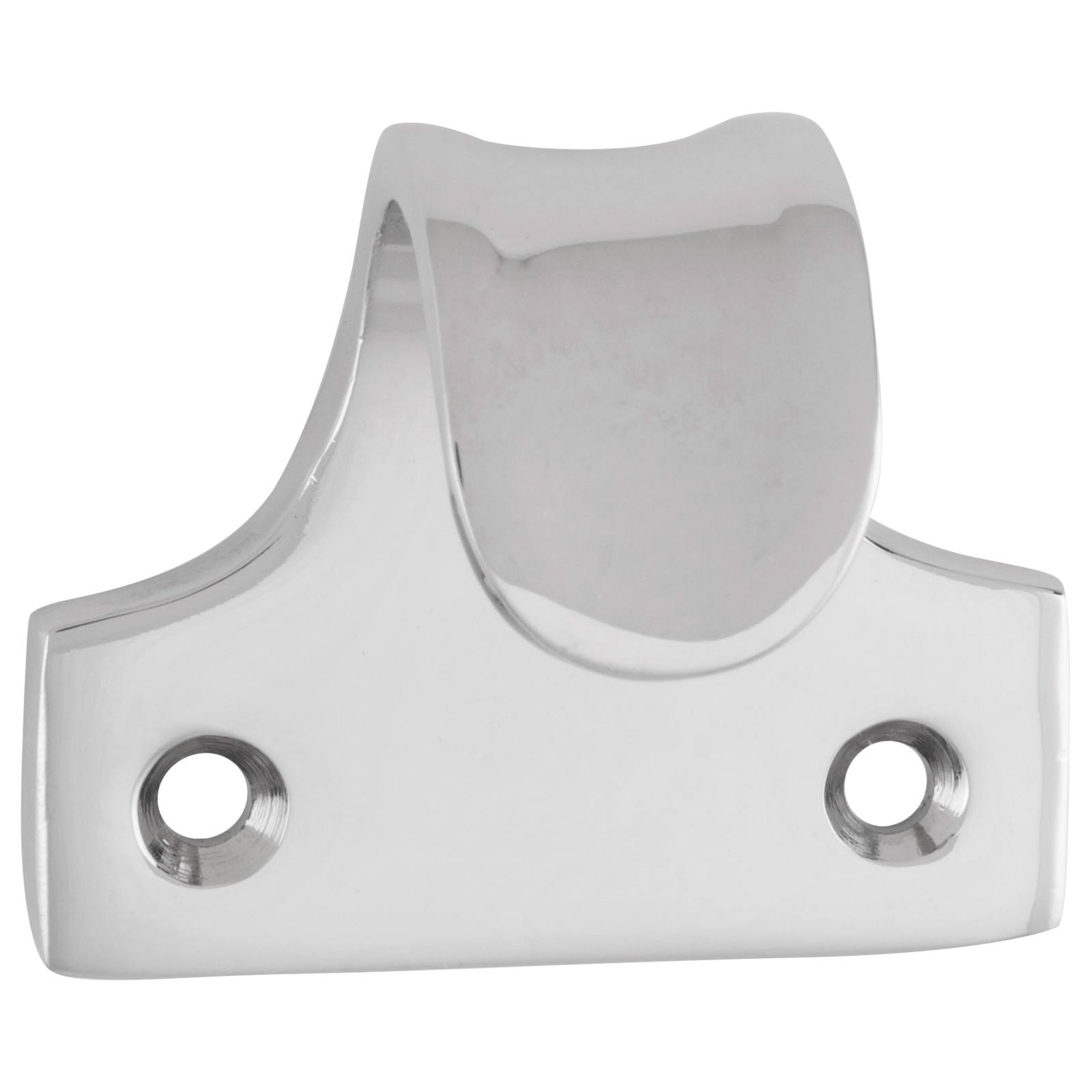 Dished Sash Lift, Polished Nickel