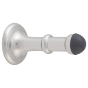 Concealed Fix Wall Mount Door Stop, Polish Nickel