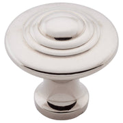 Medium Domed Cupboard Knob, Polished Nickel