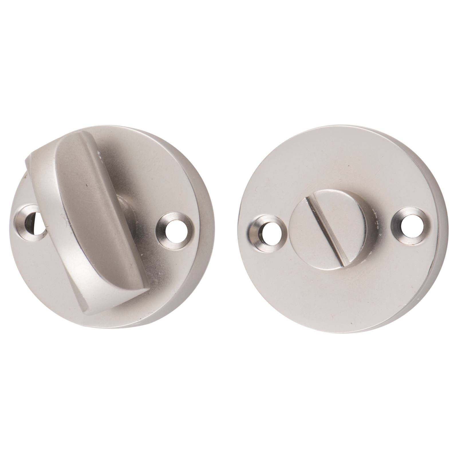 Privacy Snib Set for Bathroom/Toilet, Satin Nickel