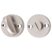 Privacy Snib Set for Bathroom/Toilet, Satin Nickel