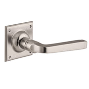 Small Menton Lever on Rose, Satin Nickel