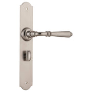 Reims Privacy Lever Set, Satin Nickel