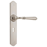 Reims Lever Lock Set, Satin Nickel