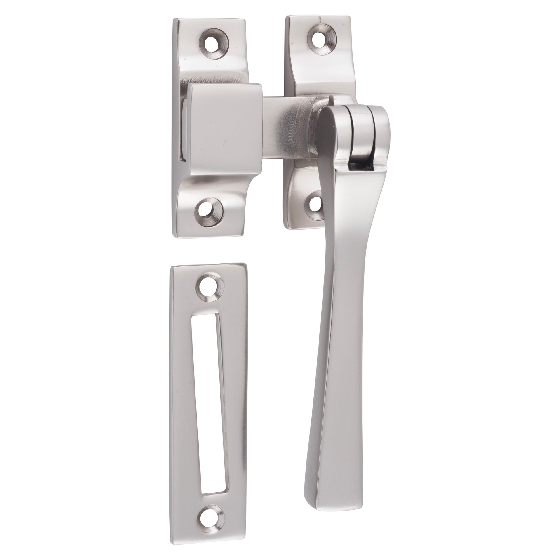 Casement Fastener Sq SN W35xP30, Satin Nickel