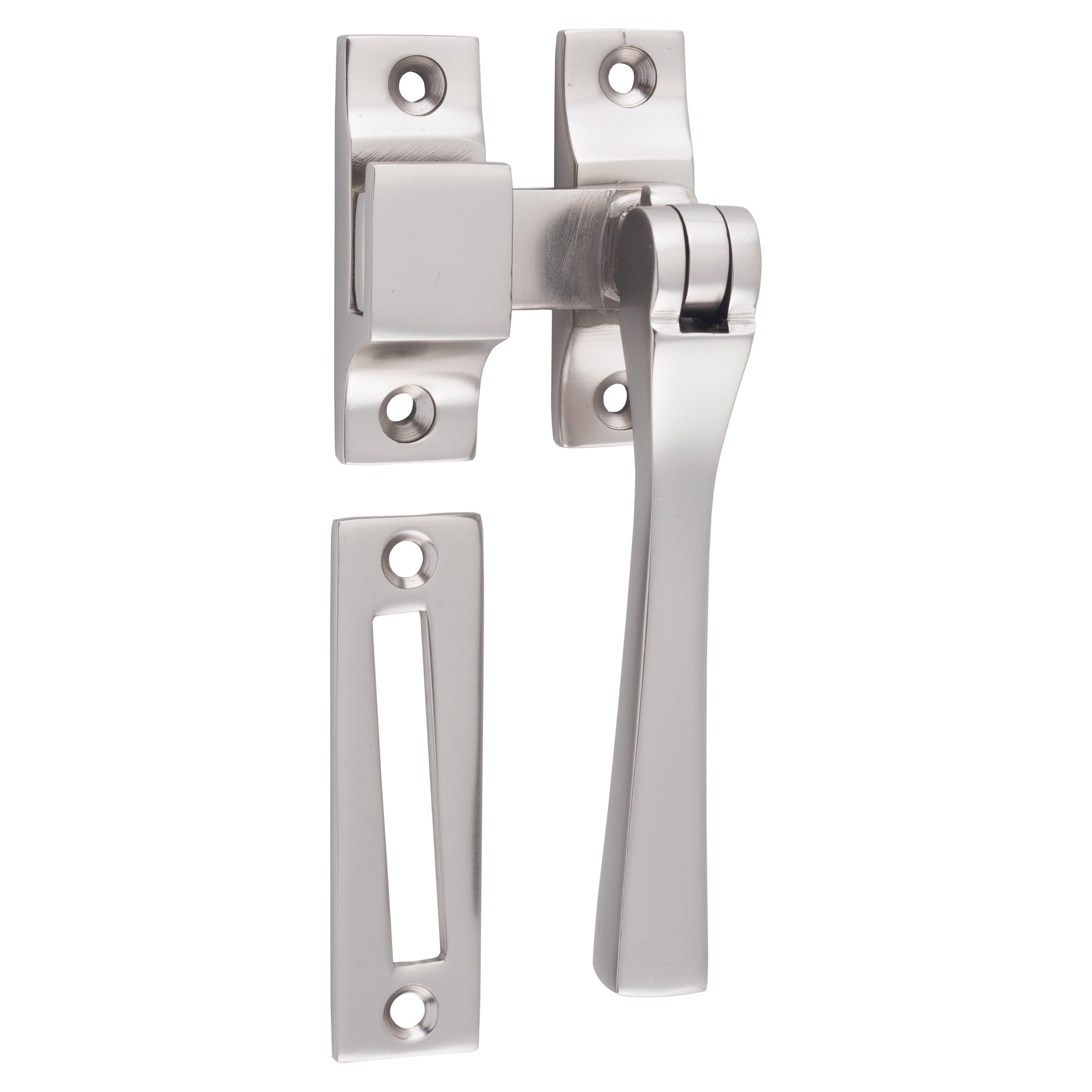 Casement Fastener Sq SN W35xP30, Satin Nickel