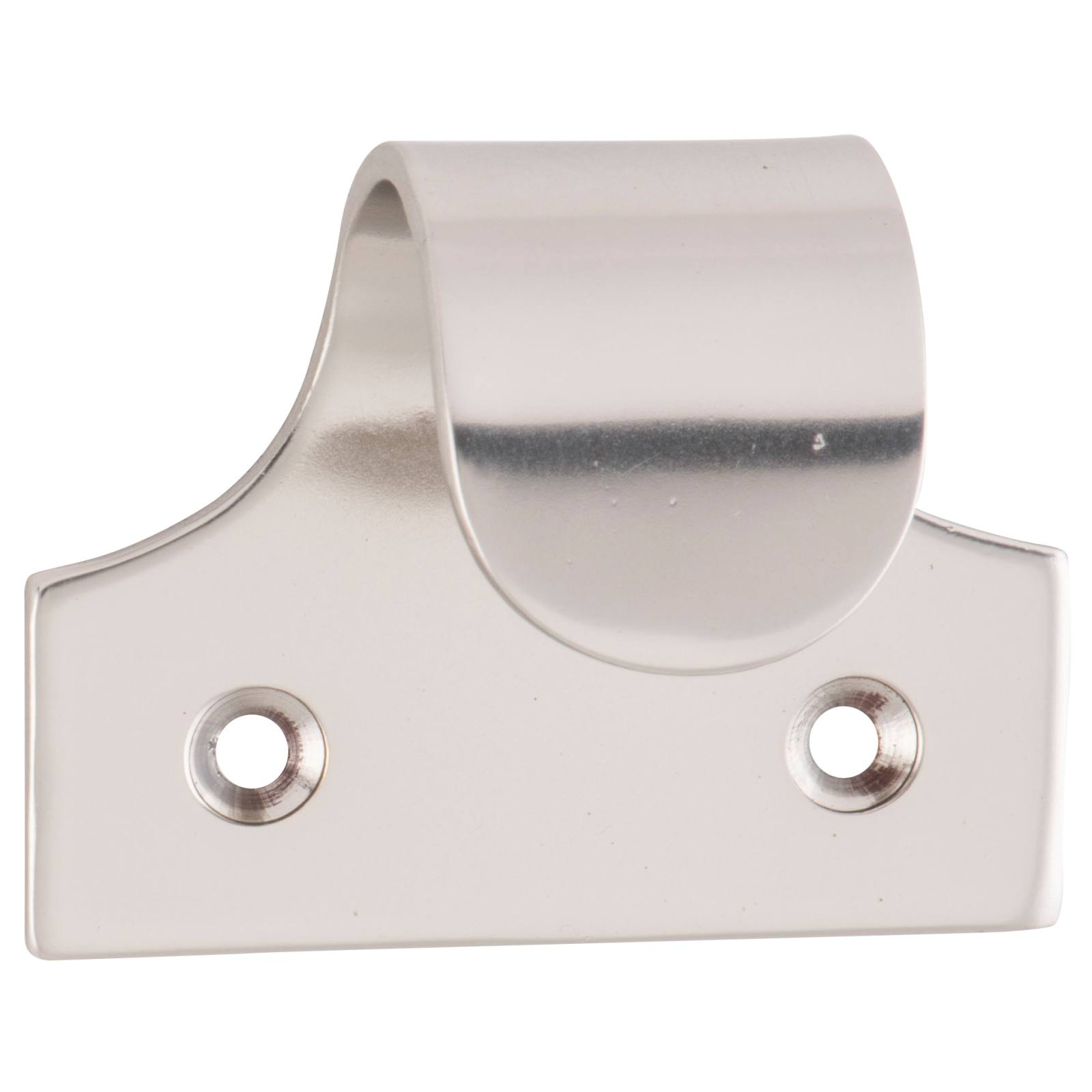 Large Plain Sash Lift, Satin Nickel