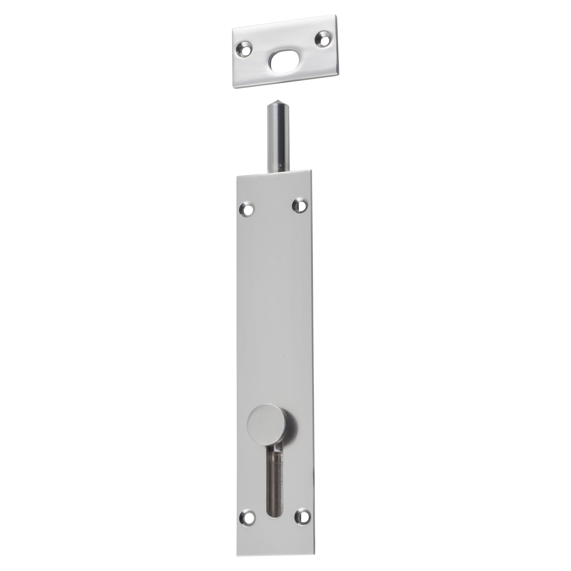 Barrel Bolt Reverse SN, Satin Nickel