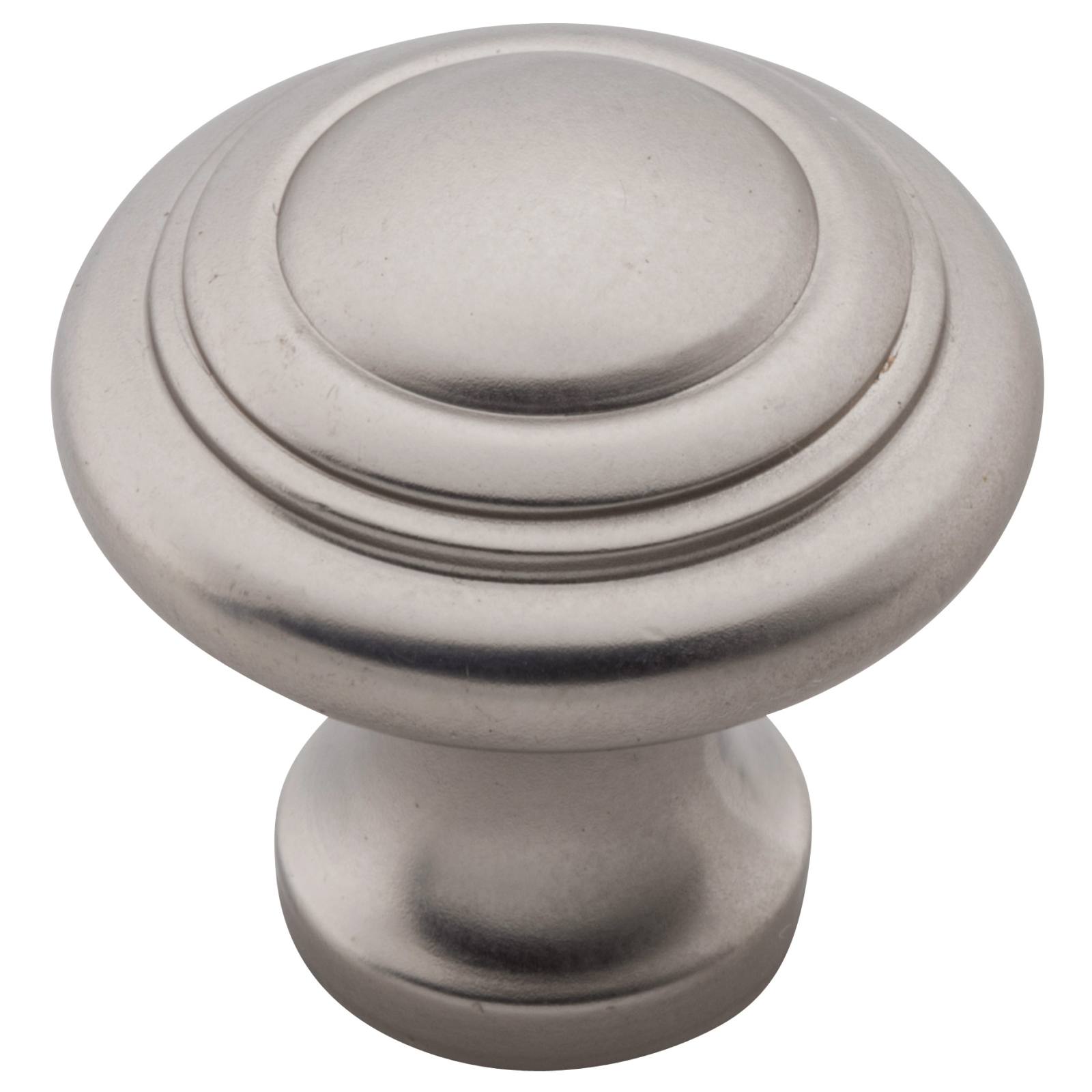 Small Domed Cupboard Knob, Satin Nickel