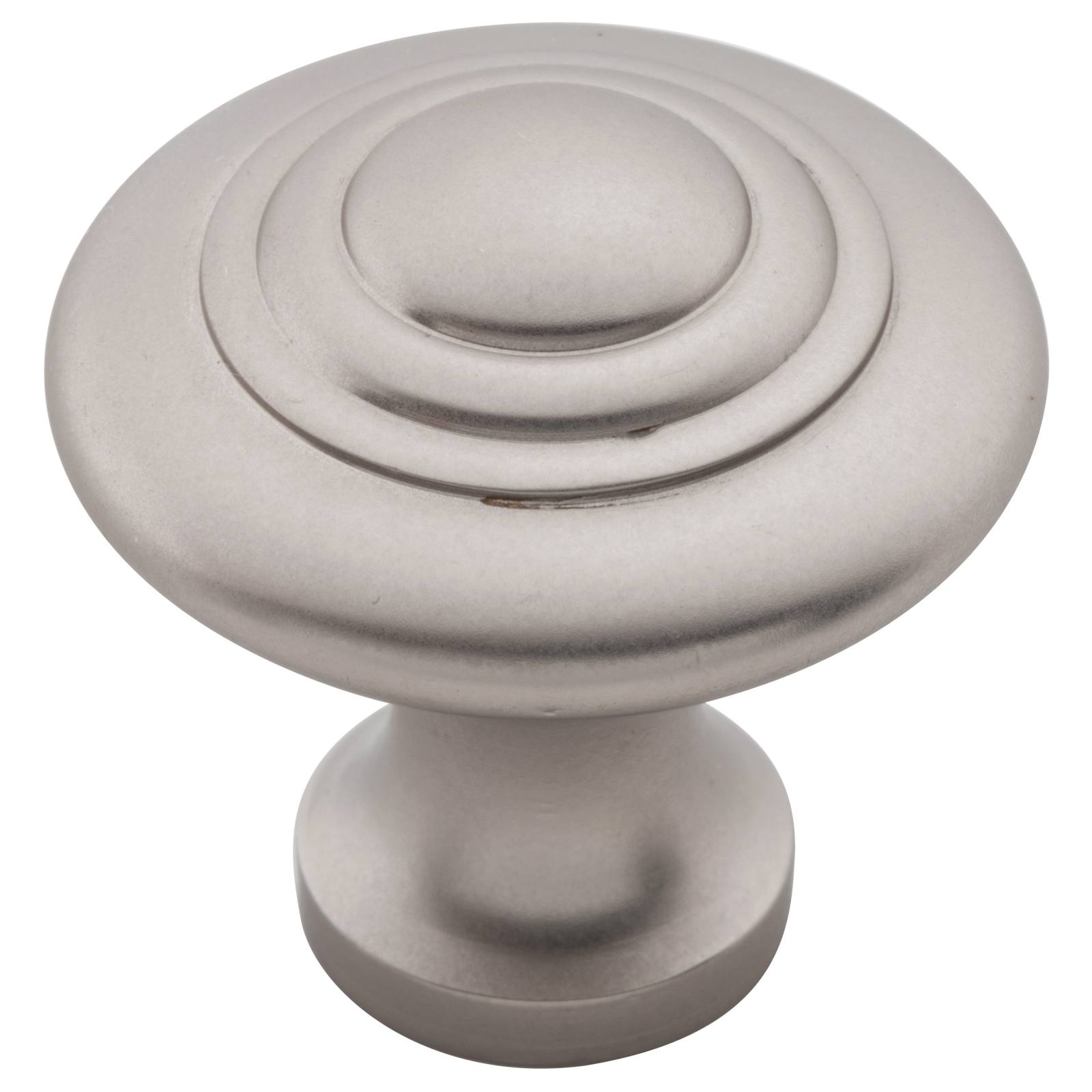Medium Domed Cupboard Knob, Satin Nickel