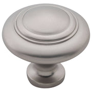 Large Domed Cupboard Knob, Satin Nickel