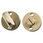 Privacy Turn Around Snib Satin Brass, Satin Nickel