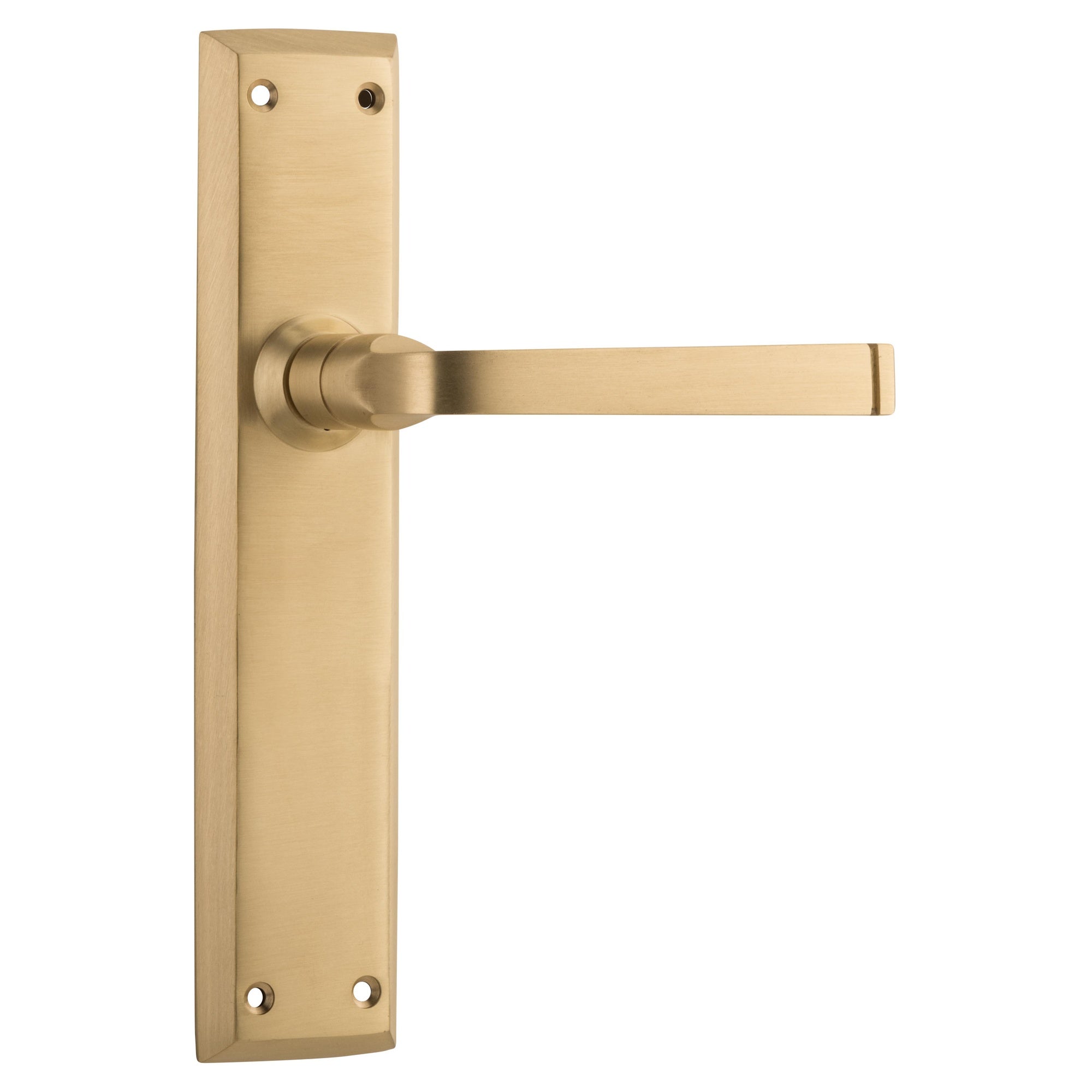 Menton Latch, Satin Brass