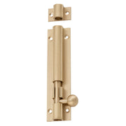 Barrel Bolt Satin Brass